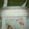 “Fairy and Foxes” Linen Shopping Bag 