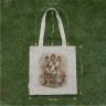 “Red Fox” Linen Shopping Bag 