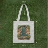“Doorstep” Linen Shopping Bag 