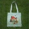 “Autumn Cleaning” Linen Shopping Bag 